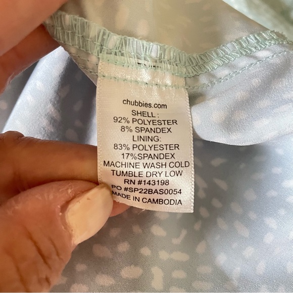 Chubbies The Whale Shark Stretch Swim‎ Trunks *5.5” - Picture 16 of 16